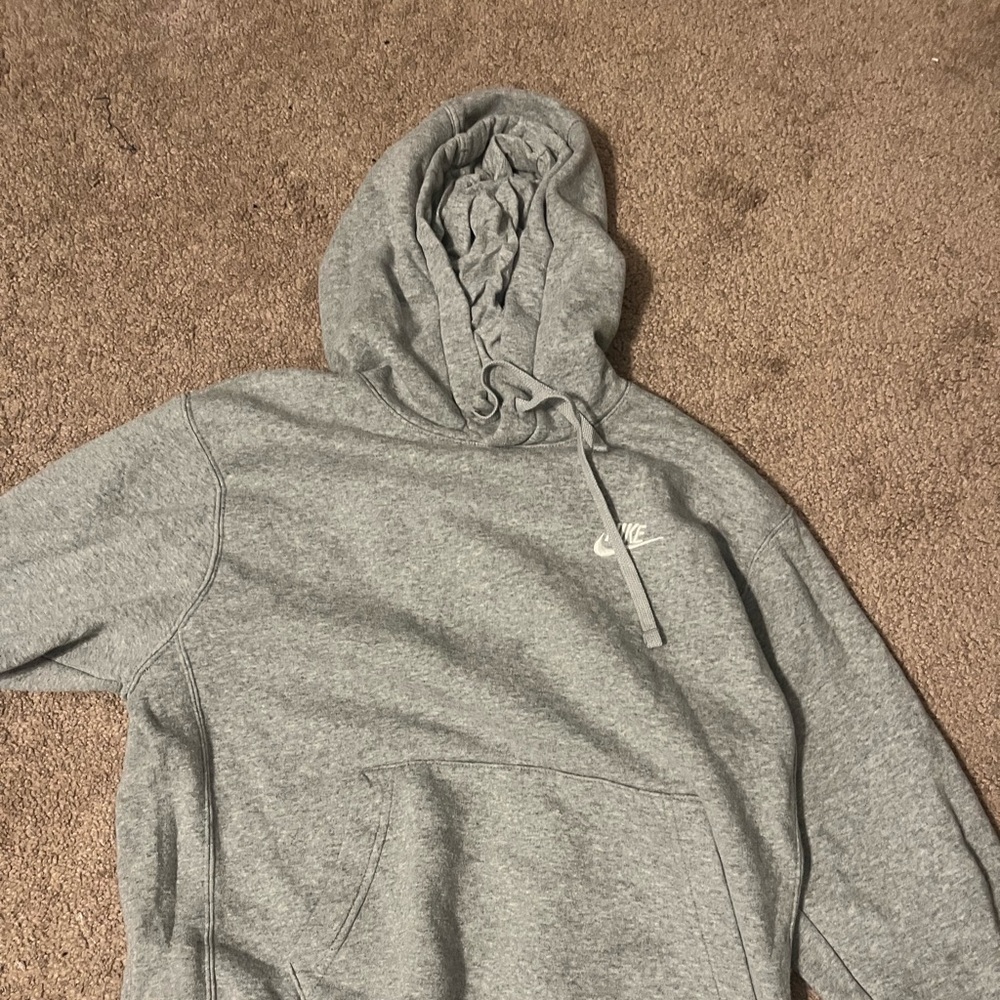 GREY NIKE HOODIE size small